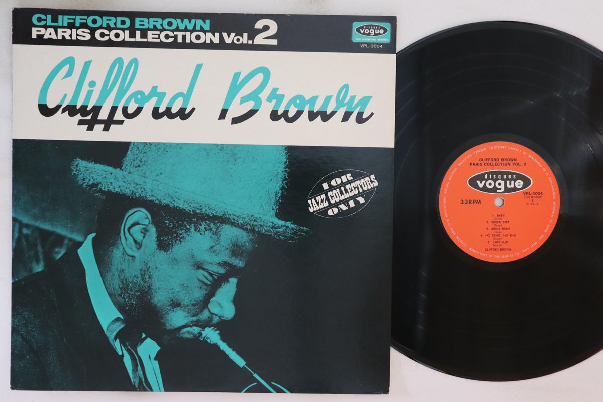 

LP Record CLIFFORD BROWN - Paris Collection Vol. 2 VPL3004 DISQUES VOGUE 1972 Japan Jazz Used