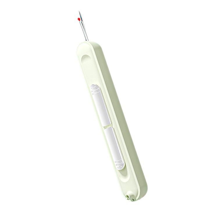 Portable 2-in-1 Needle Threader & Seam Ripper for Hand Sewing