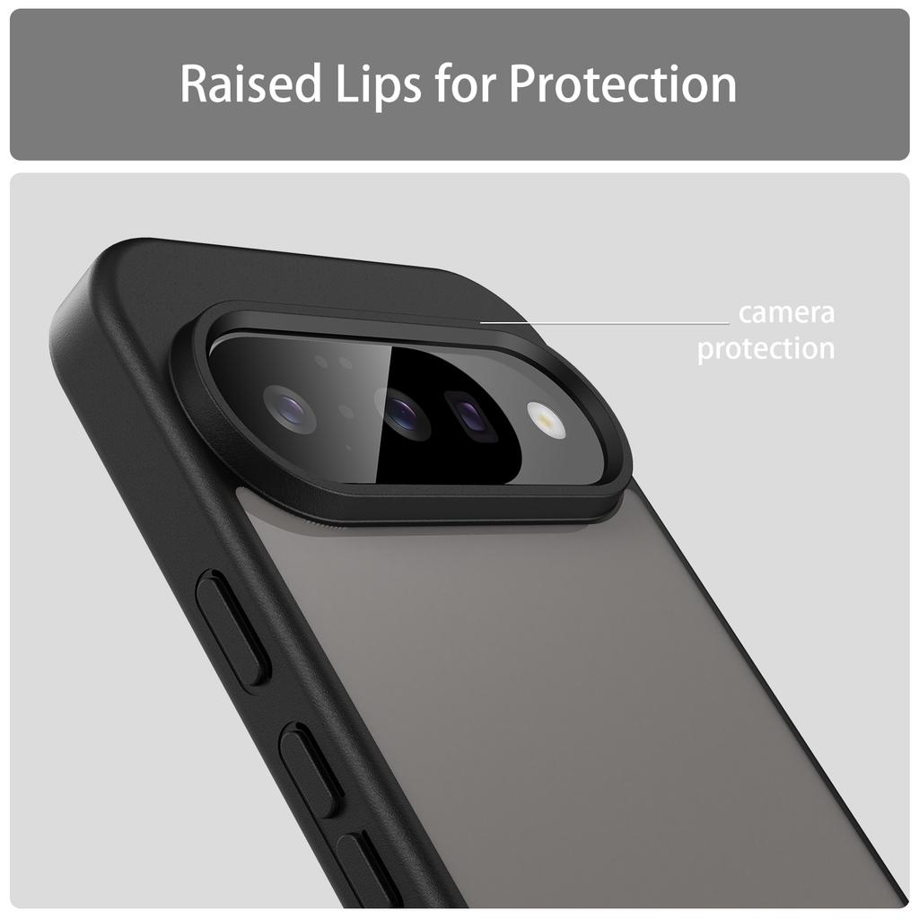 For Google Pixel 10 Pro Case Skin Touch Matte Anti Drop TPU PC Phone Back Cover