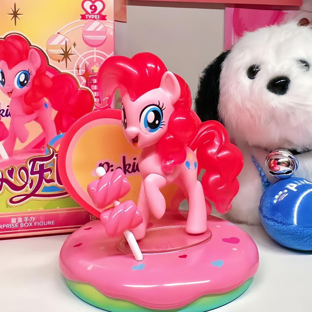MINISO Little Pony Sweetheart Paradise Serie Blind Box Spielzeug Pinkie Pie Rarity Applejack Fluttershy Modell Überraschungsgeschenk
