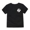 Boys Girls T Shirt Football for Kids Toddler 2 to 4 6 7 8 9 10 11 12 13 14 Years 100% Cotton Short Sleeve Tshirt Summer Clothes