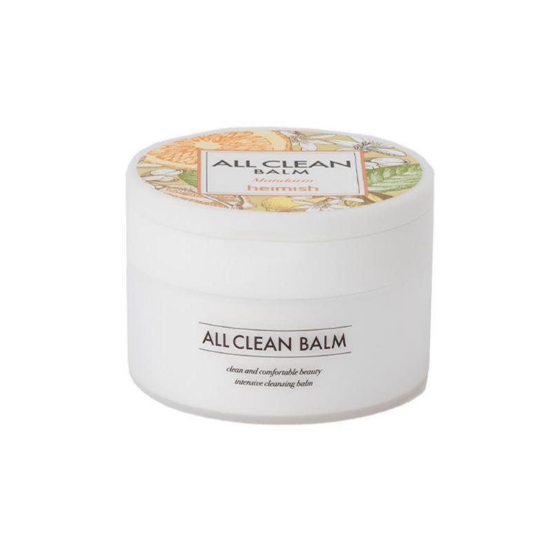 heimish All Clean Balm Mandarin | Vegan Brightening Cleanser & Makeup Remover | 120ml