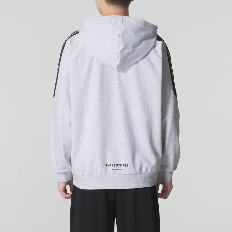 adidas Men's Three-Stripe Hooded Running Jacket KA2579
