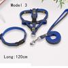 Cat and Dog Harness and Leash Set Adjustable Small Dog Vest Anti-escape Leash for Walking Cats and Dogs Pet Supplies