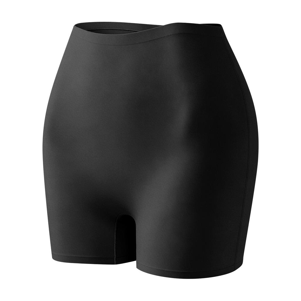 Seamless Waist Safety Women Mid Shorts Breathable Quick Dry Underwear Soft Thin Fabric Boxer Briefs