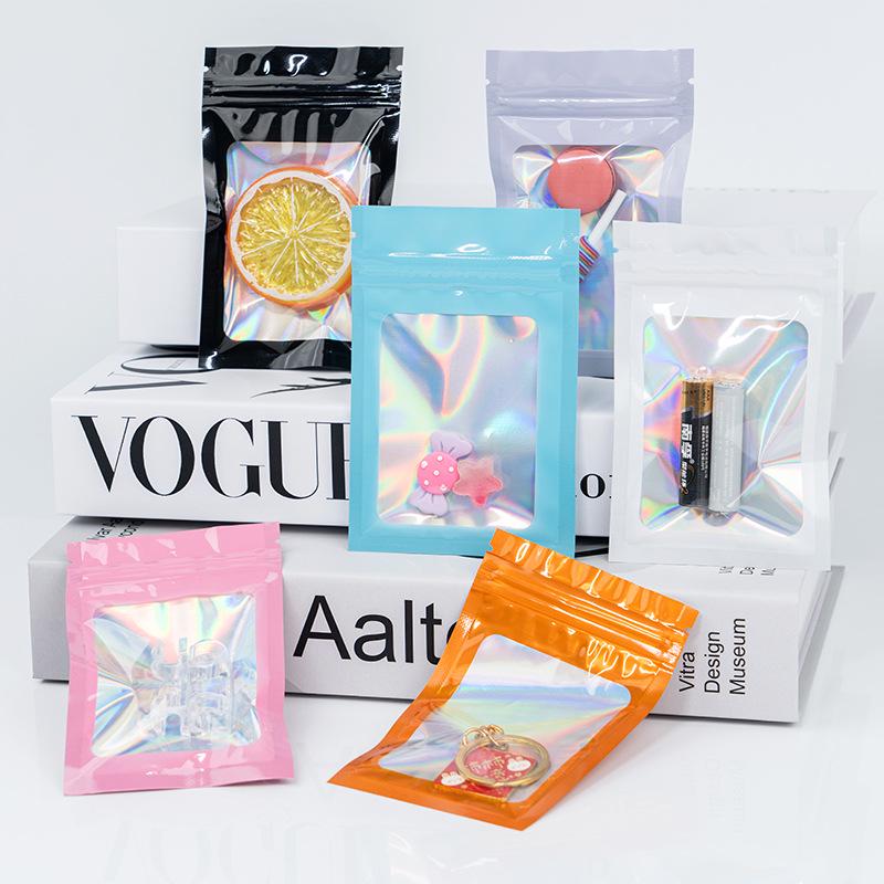Transparent Self-Sealing Yin-Yang Plastic Jewelry Bag