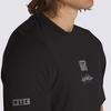 Vans T Shirts Unisex Black Crew Neck Moderate VN000M3KBLK