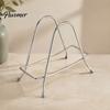 Countertop Cutting Board Organizer Stainless Steel Chopping Storage Rack And Knife Holder for Kitchen Stable Solution Countertop, Vertical Drain Stand