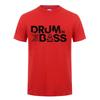 Drum N Bass T-Shirt Funny Birthday Gift For Male Short Sleeve Round Neck Cotton Streetwear Casual T Shirt Summer Tops Tee