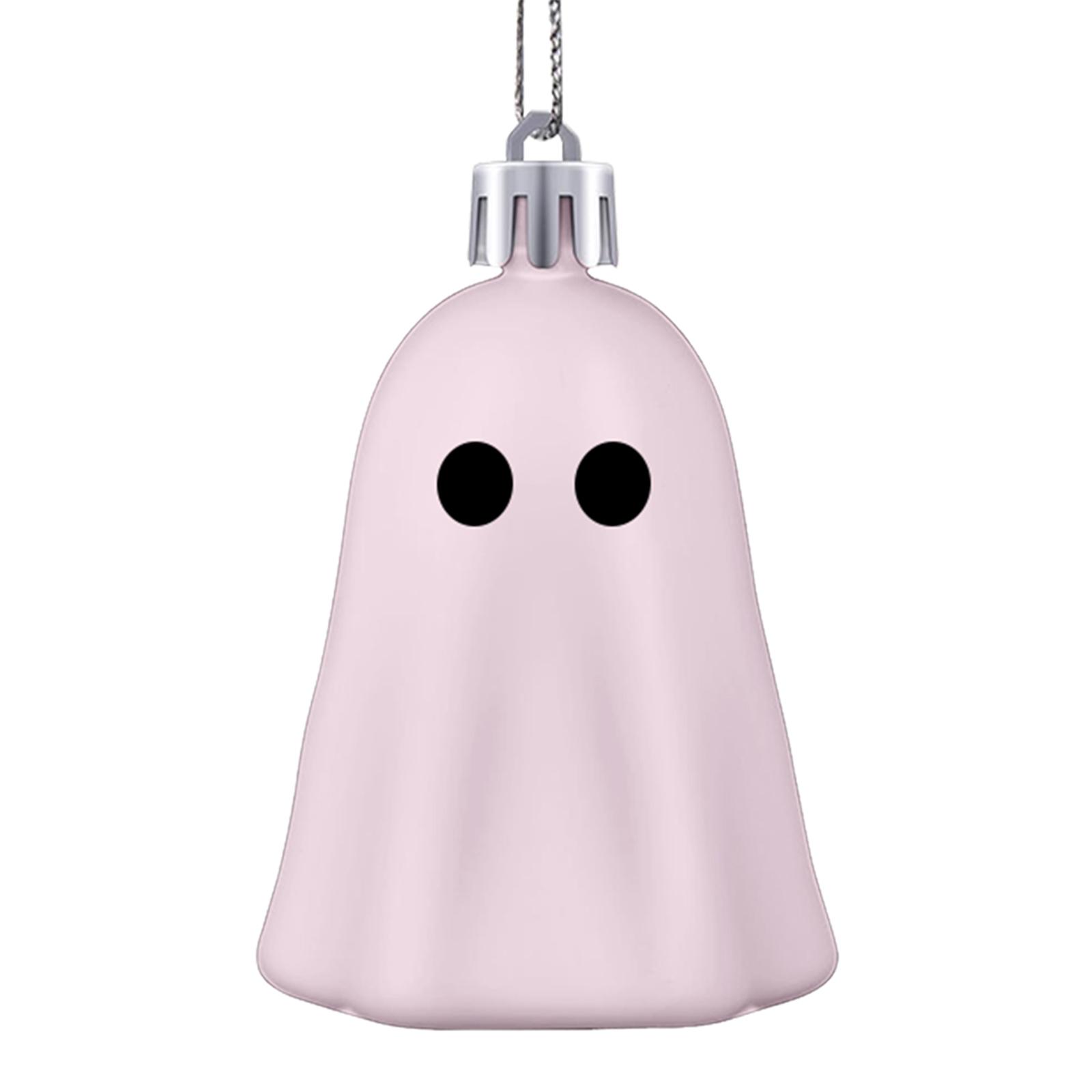 

Halloween Hanging Ornaments Multi-Purpose Cute Ghost Decoration Plastic Ghost Decorative Pendant for Party Home Decor світло-рожевий колір
