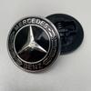 C200 E200 New For Mercedes Benz 57mm ABS New Blue Black Car Front Hood Star Logo Cover Bonnet Emblem Badge For Mercedes Benz  AM