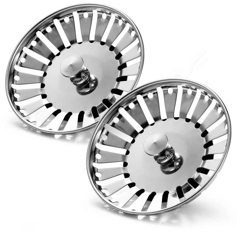 84mm Kitchen Sink Filter Hole Bathtub Hair Catcher Stopper Bathroom Sewer Drain Strainer Basin Sink Waste Filter Tools