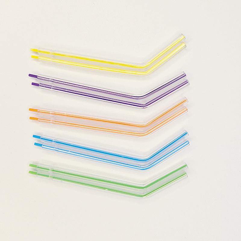 250 Stück Farbige Dental Einweg Dreiwege Spritzenaufsätze zur Zahnreinigung