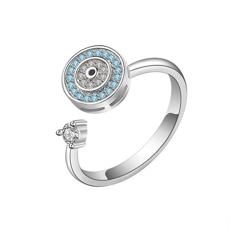 Tancise Classic 925 Sterling Silver  Zircon Ring Ladies Jewelry Wedding Promise Party Gift