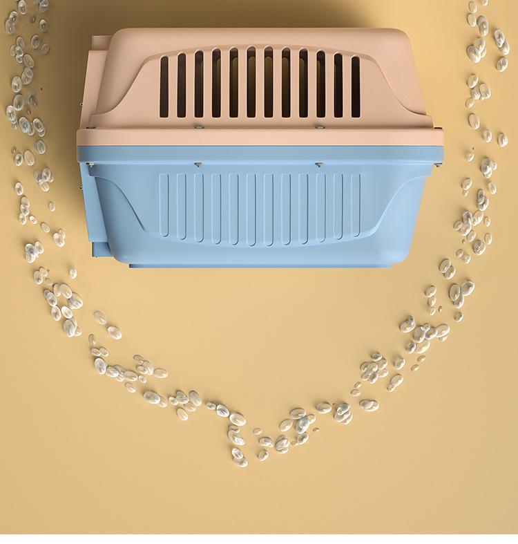 Portable Pet Airline Carrier: Space Capsule Cat Bag & Dog Cage for Small/Medium Pets