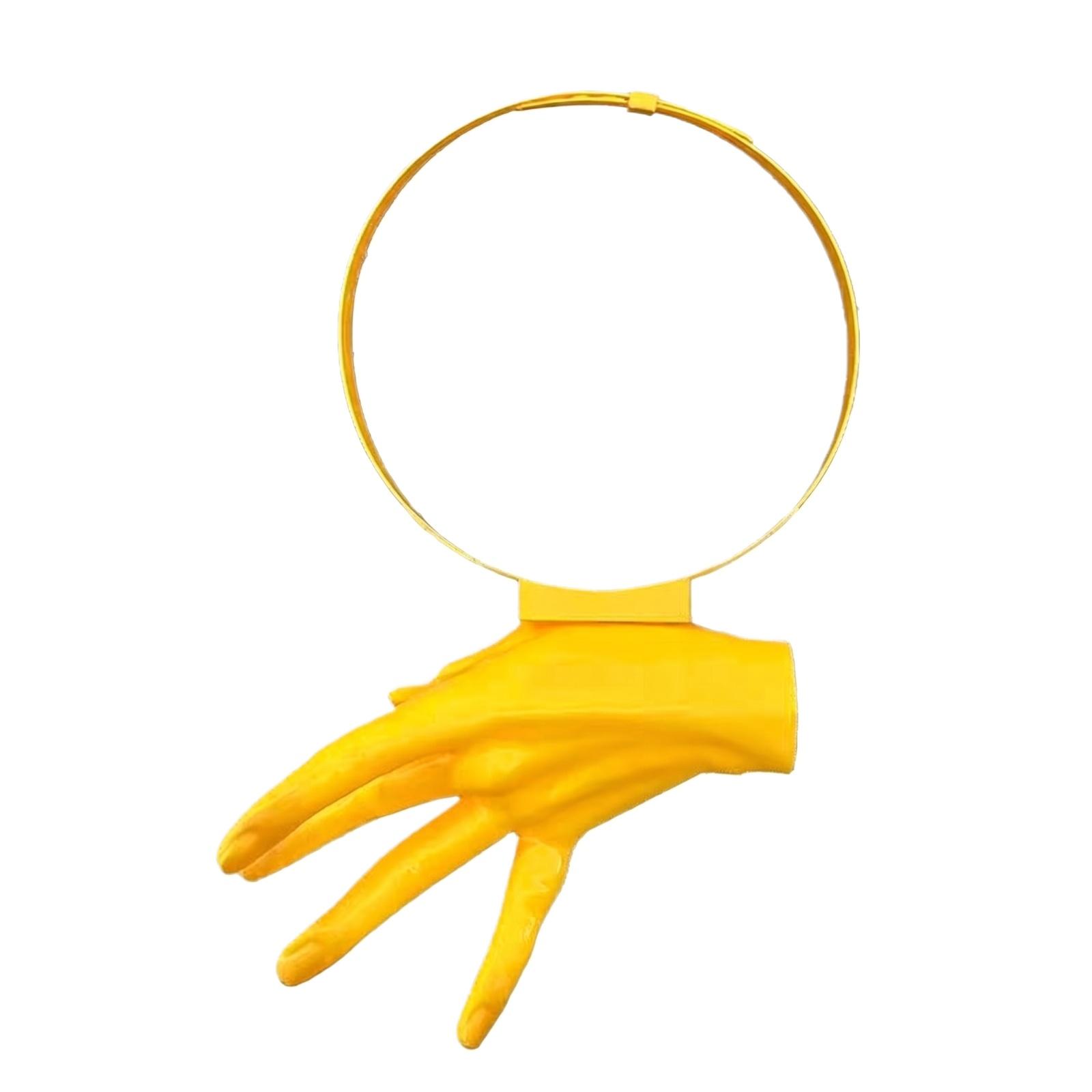 

Creative -shaped Sun Hat, Funny Headband, Quirky Headwear, 3D Printed Sun Hat, Hand-shaped Sun Hat One Size