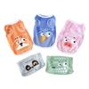 Dog Cooling Vest Breathable Fabric Summer Outdoor Hiking Walking Beach Activities Cartoon Prints Large Size
