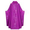 Medieval Cross Robe: European & American Stage Costume with Flare Sleeves