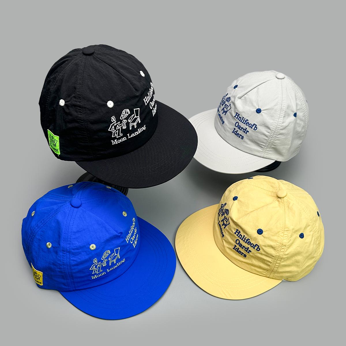 Zealous Sole Women's Black/Gray/Blue Korean Cartoon Embroidered Letters Baseball Hats New Men Sunshade Flat Eave Breathable Quick Drying Versatile Peaked Caps 52-60Cm