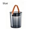 Premium Clear Tea Residue Bin with Handle Office Home Use Filtering Waste Water Container for Tea Leaves