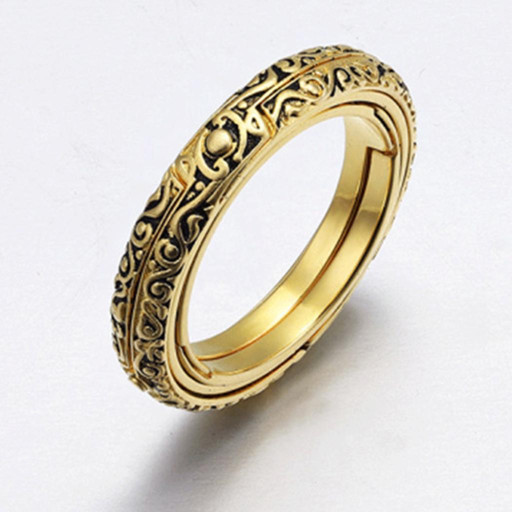 for Couple Astronomical Sphere Ball Rings Trendy Jewelry