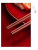 Red Sandalwood Chopstick Gift Set: Unlacquered, Unwaxed Solid Wood for One Person