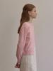 BEMUSE MANSION Camelia Knit Cardigan - Pink