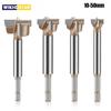1pc Hex 1/4in Shank Forstner Drill Bit Hinge Boring Bit 10-50mm Hole Saw Cutter Tungsten Carbide Woodworking Tool