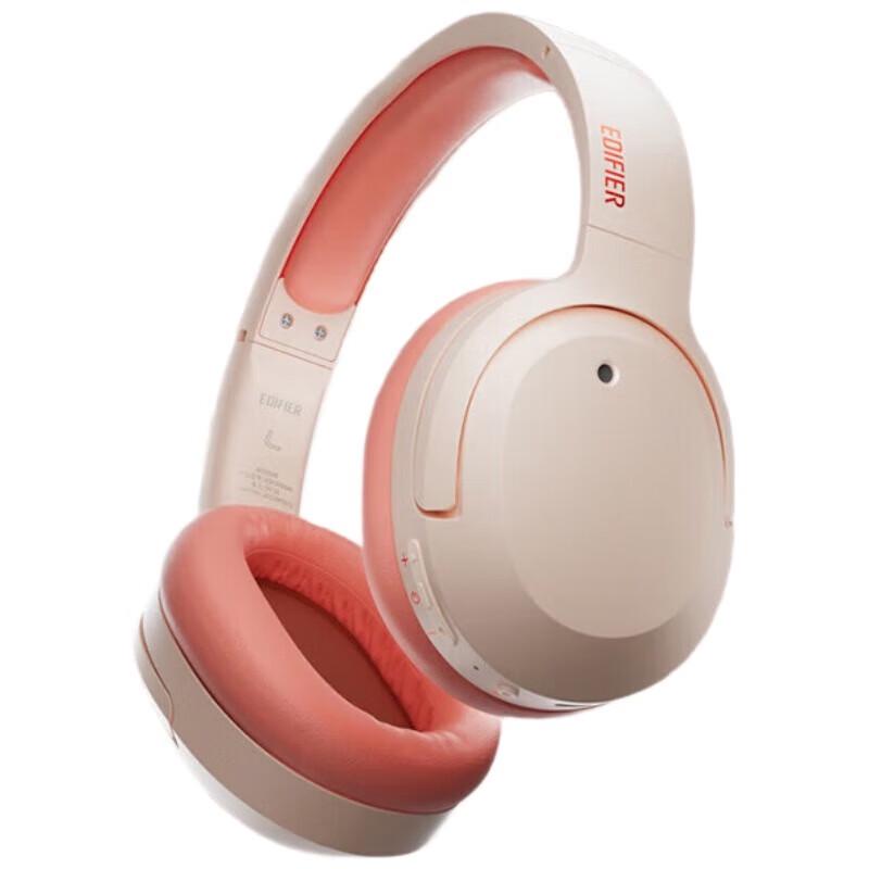 EDIFIER W820NB Dual-Gold ANC Bluetooth Over-Ear Headphones