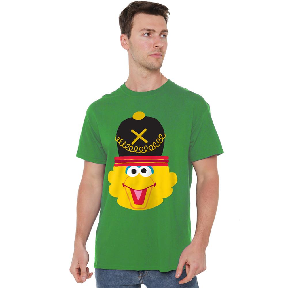Sesame Street Unisex Adult Big Bird Nutcracker T-Shirt
