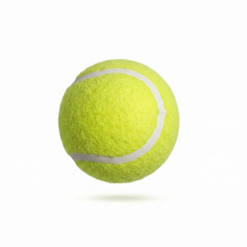 Durable Rubber Tennis Ball Dog Toy Chewing Training Outdoor Play Small To Medium Dogs