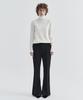 EZIO WOMEN W Seamless Turtle Knit_Ivory