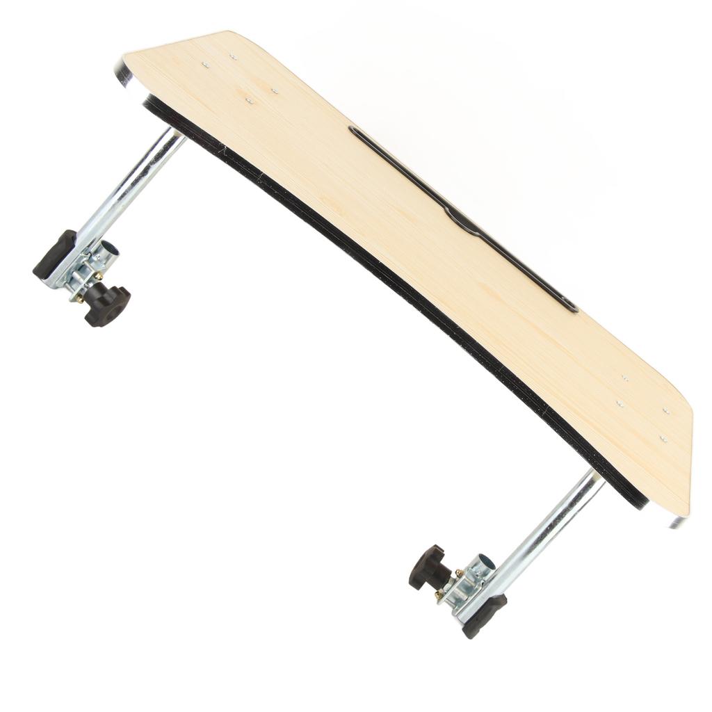 Wood Wheelchair Lap Tray Stable Support Convenient Use Versatile Wheelchair Eating Writing Table