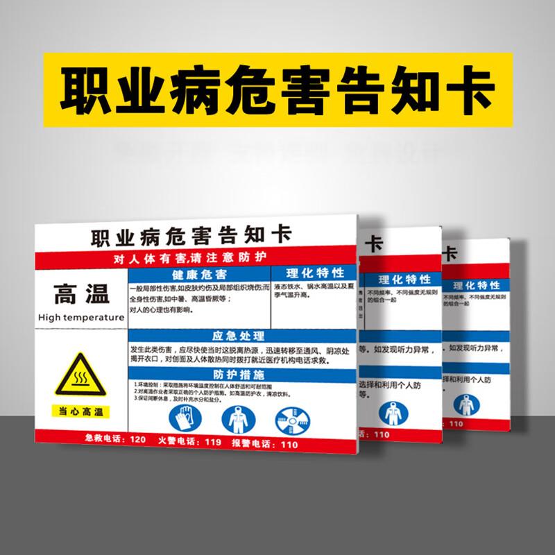CNMF Occupational Hazard Warning Sign
