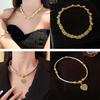 Vintage Retro Court-Style Clavicle Necklace for Women