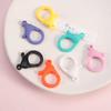 Plastic Snap Hook Key Chain Lamp Shape Buckle Lobster Clasps Glasses Chain Clasps Jewelry Making