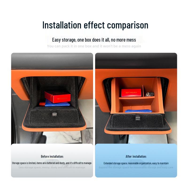 Ideal L7 Hauptfahrer Aufbewahrungsbox für L8L9 Autoinnenräume