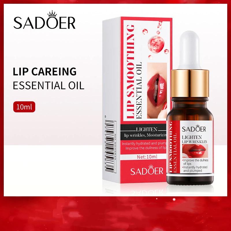 

10Ml Lip Booster Plumping Serum Oil Hyaluronic Acid Moisturizing Sexy Enhancer Non-Irritating Brighten Faded Lines Plump Product onesize