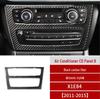 Carbon Fiber Gear Shift Panel Frame Sticker for 2011-2015 BMW X1 E84 Interior Modification