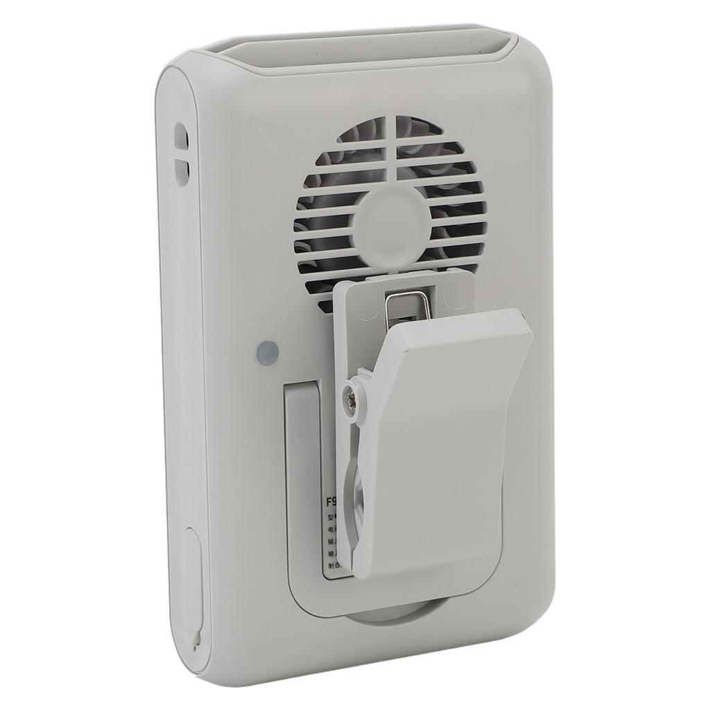 Portable Handheld Fan 3 Speeds Rechargeable Silent Mini Clip On Fan Hanging Neck Fan for Outdoor