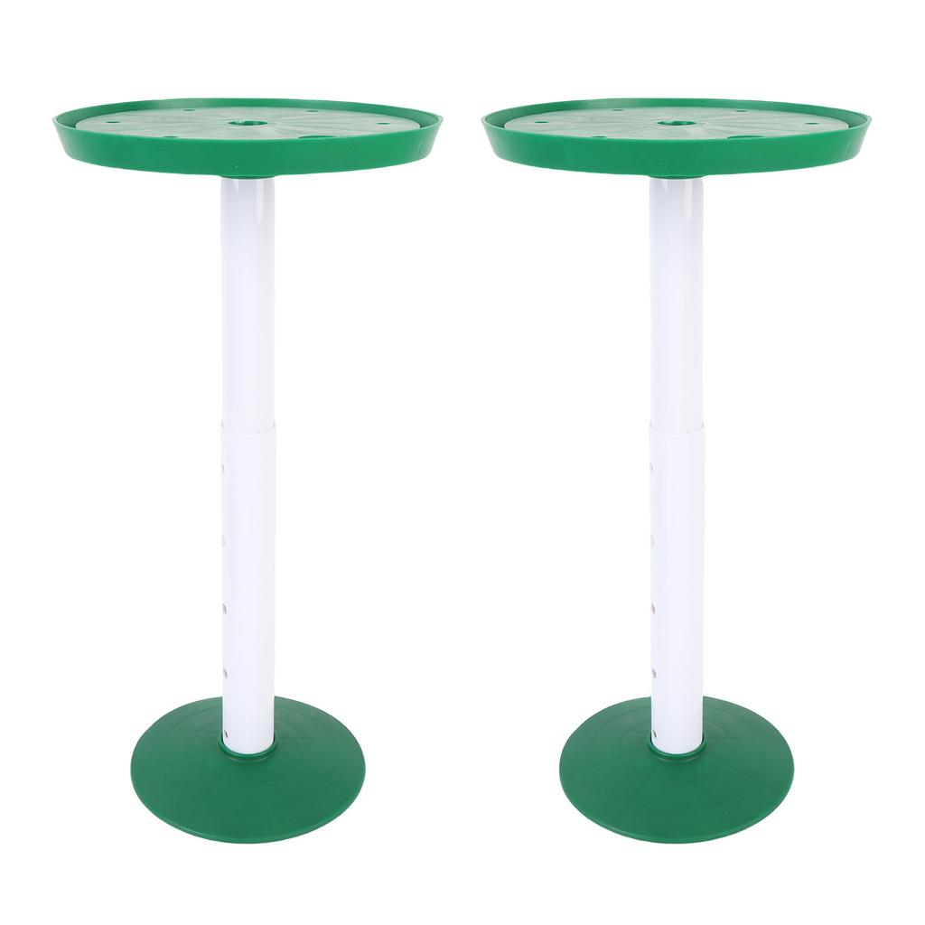 2 Sets Adjustable Height Plant Inserts with Drainage Hole Planter Filler Risers for Inside Flower