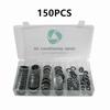 150 Pieces of Auto Air Conditioning Repair Seals, Pipe Heads, Condensers, Expansion Valves, Compressor Gaskets