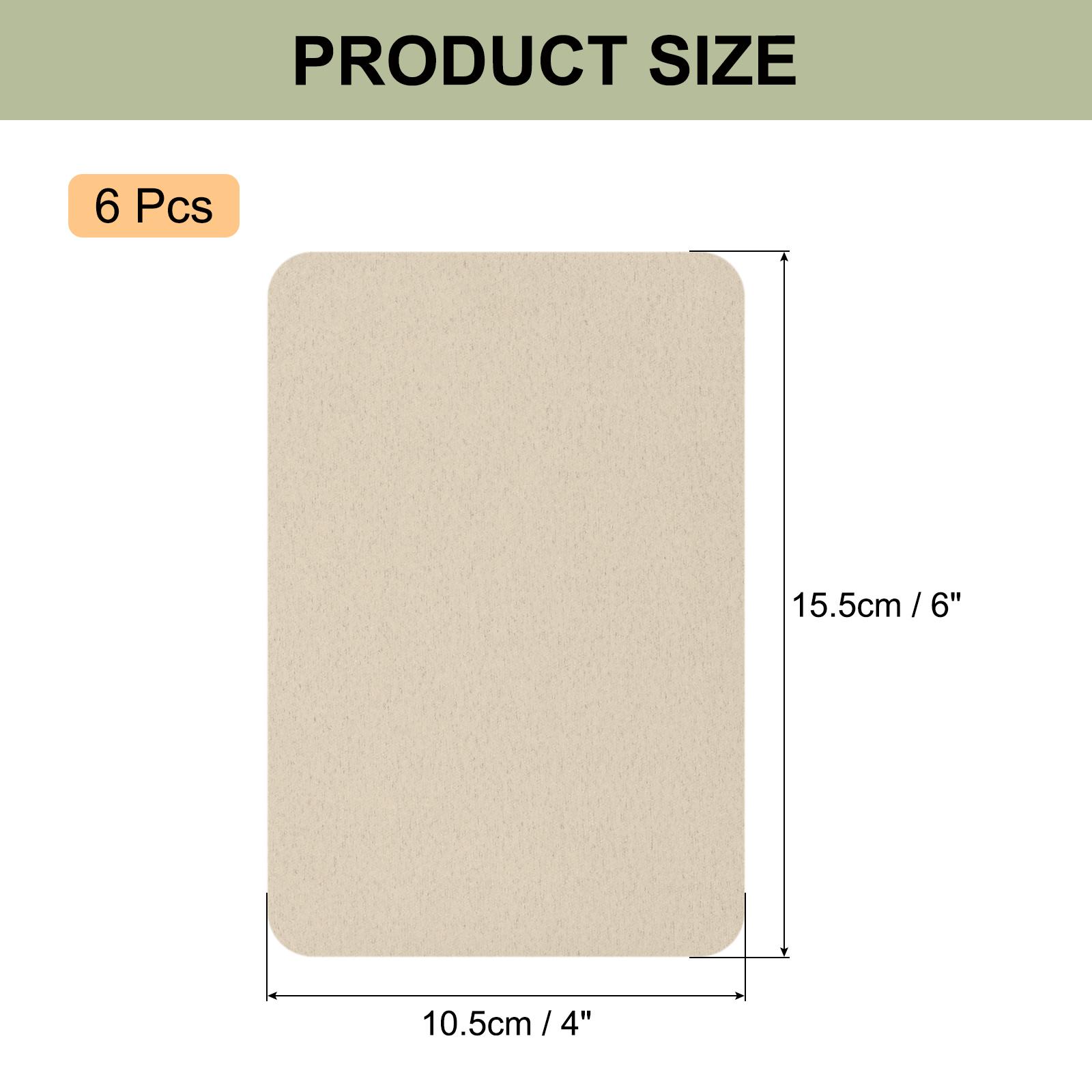6 Pcs Repair Patches Self Adhesive Fabric Patches Sofa Fabric Repair Patch for Furniture Sofa Repair Clothes Repair colore verde brillante