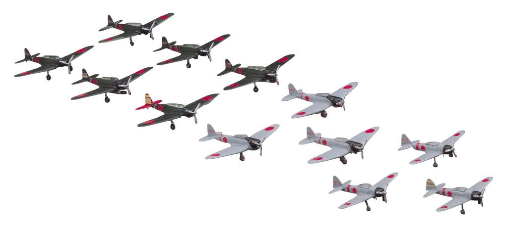 Hasegawa Japanese Navy Aircraft Aircraft Plastic Model Parts QG30 1/350 Carrier-Based Set,