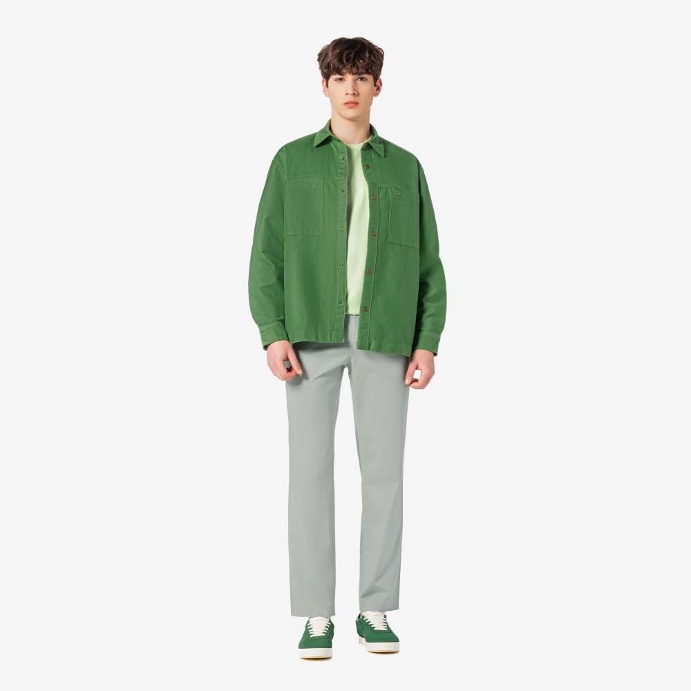 Lacoste Men's Ribbed Stretch Chinos HH631E-56GCCA
