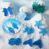 Resin Jewelry Molds,9 Pairs Earring Resin Molds for DIY Resin Jewelry,Pendant