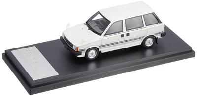 Hi Story Nissan PRAIRIE Finished Product 1/43 JW-G (1982) White/Silver M/White