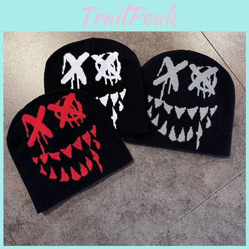 Venom Knit Pattern Beanie Cap With Warmth Trendy Design Hat For Winter Gift
