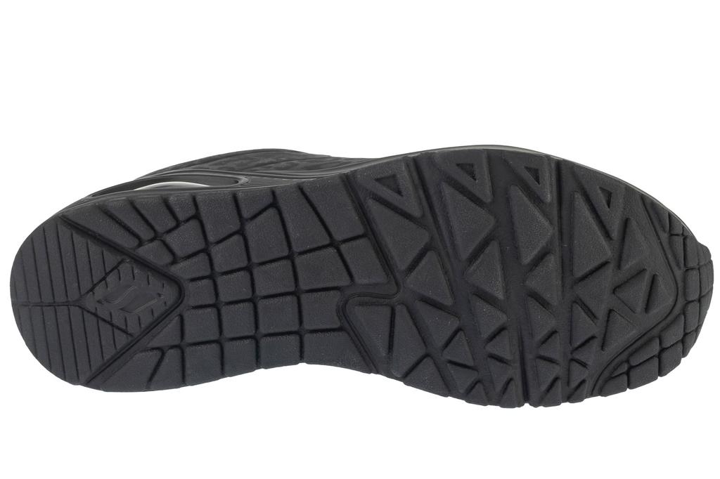 Skechers Uno Kat Neato, Womens Black Sneakers