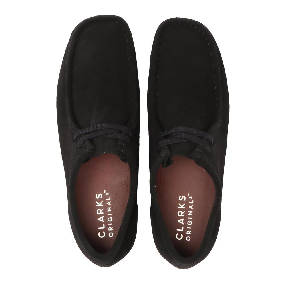 Clarks Wallabee 261555197 Black Suede
